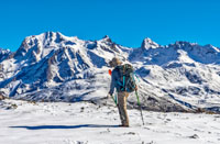 Randonn�es et ski de randonn�es en montagne dans les Pyr�n�es