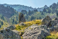 Randonn�es et ski de randonn�es en montagne dans les Pyr�n�es