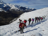 Randonnes et ski de randonnes en montagne dans les Pyrnes
