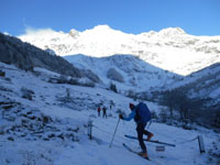 Randonnes et ski de randonnes en montagne dans les Pyrnes